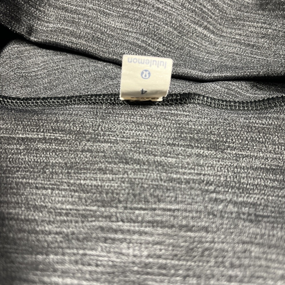 LULULEMON Leggings Heathered Gray Wunder Under High-Rise 25" Luxtreme Size 4 - Picture 12 of 13